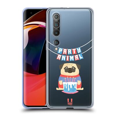 HEAD CASE DESIGNS FUN PARTY ANIMALS SOFT GEL CASE FOR XIAOMI PHONES