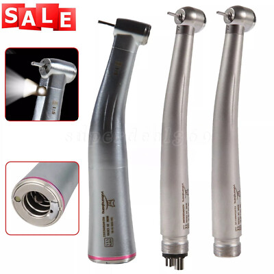 Dental High Speed Handpiece /1:5 Increasing Electric LED Contra Angle MX