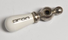 VINTAGE COLD WATER CERAMIC FAUCET HANDLE KNOB FIXTURE ARCHITECHTURAL SALVAGE