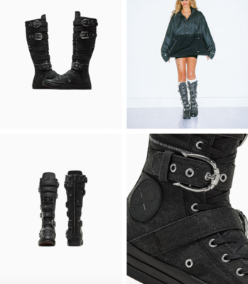 NEW Women's CONVERSE Chuck 70 Martine Ali De Luxe Boots Shoes