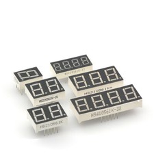 7 Segment 0.28/0.36/0.40/0.56inch 1/2/3/4 Bit Digit CC/CA Led Display Bright Red