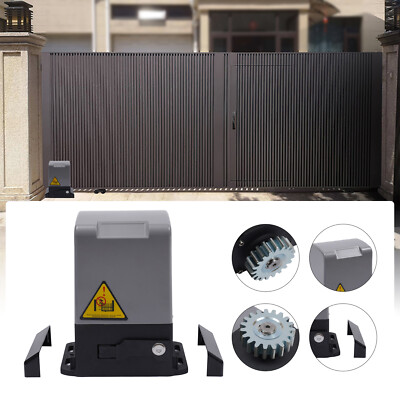 Sliding Gate Opener Electric Operator 1322lbs 600kg Automatic Motor Remote