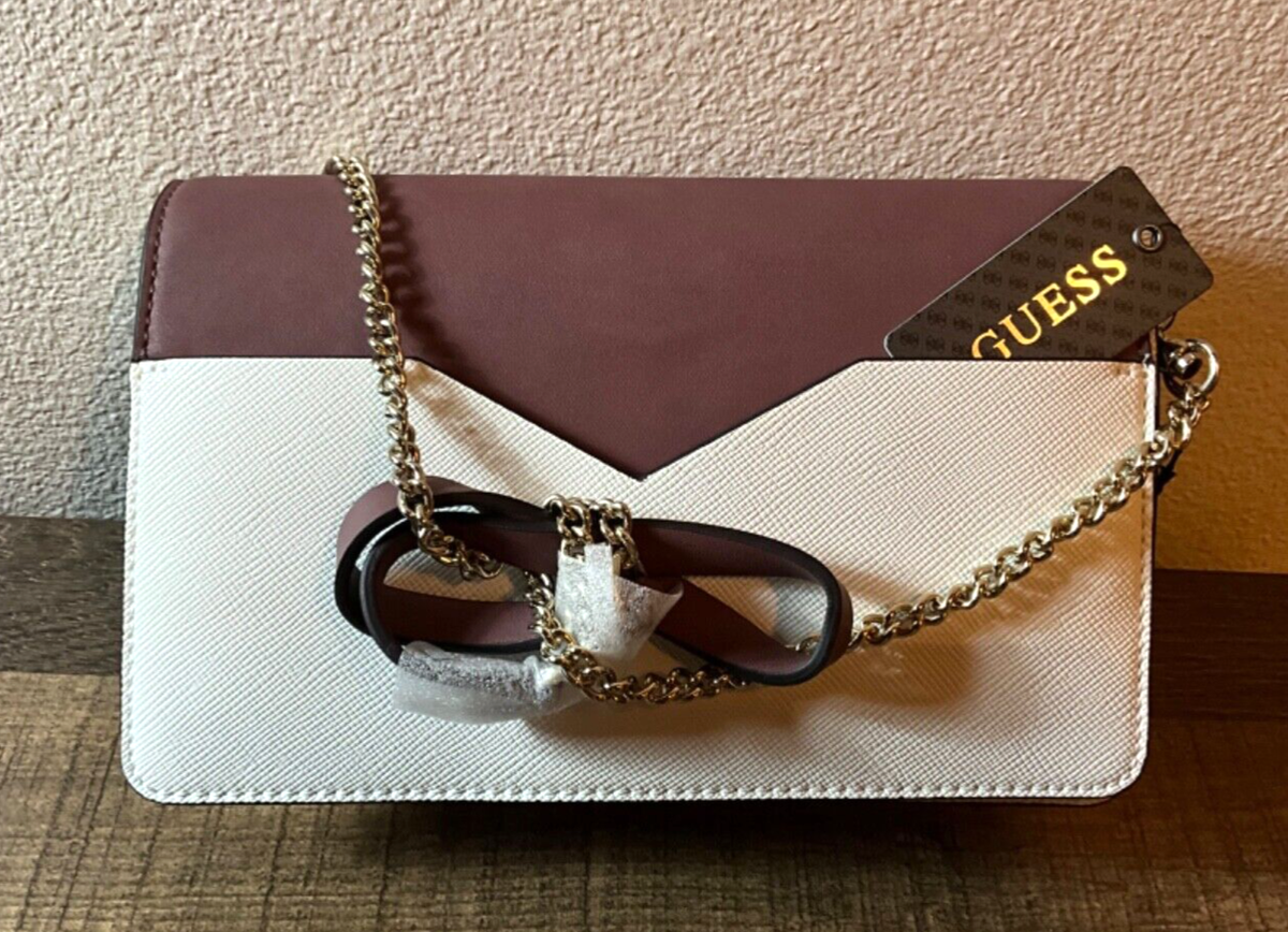 NWT Guess Bryanna Small Flap Crossbody Purse Macy's Exclusive