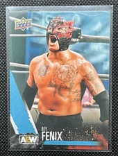 Rey Fenix #58 AEW 2021 Upper Deck Wrestling Trading Card.