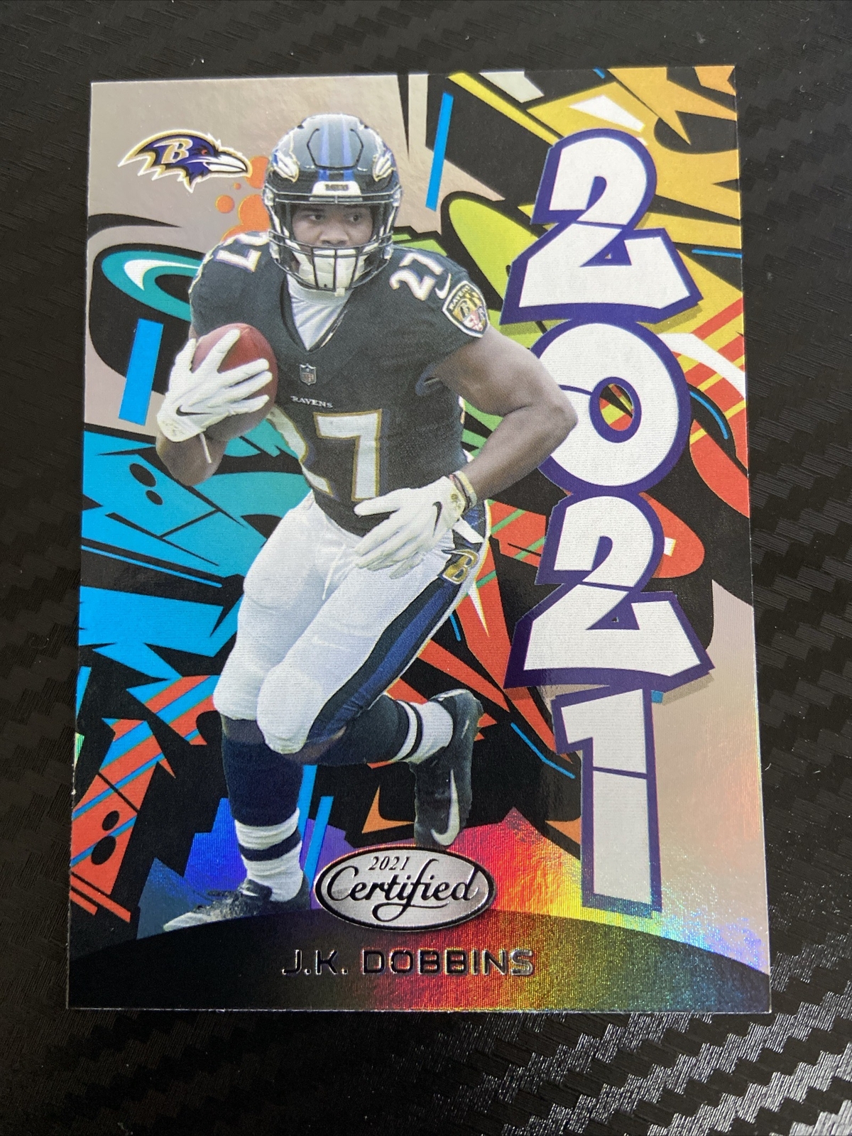 2021 Certified JK DOBBINS Football Card 20218 Baltimore Ravens eBay