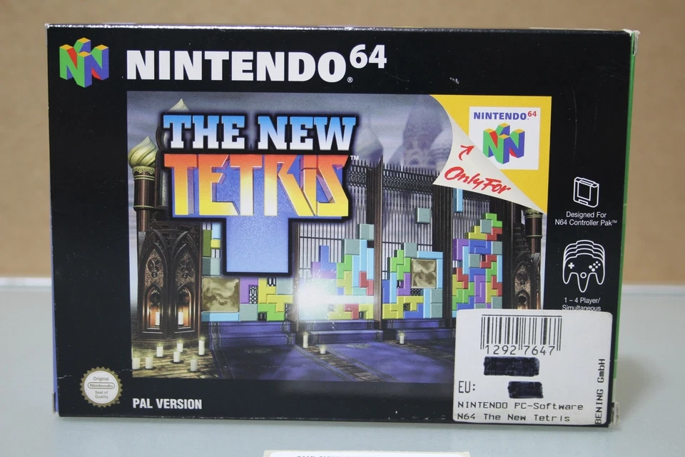 The New Tetris - N64 - Nintendo 64 Spiel 1 bis 4 Spieler neu Sonstige - Bild 2 von 4