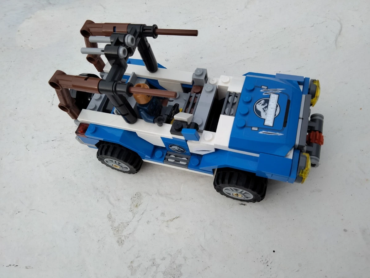 Lego jeep jurassic world sale
