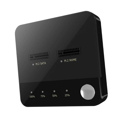 M.2 SATA M.2 NVMe Duplicator Hard Disk Copier Portable Hard Drive Duplicator