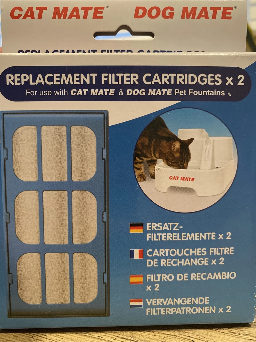 Cat mate replacement filter cartridges top