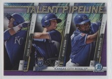 2017 Bowman Mega Box Purple Refractor 7/250 Chase Vallot Ryan O'Hearn 9gj