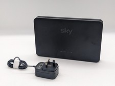 Sky SR203 Broadband Q router 4.2 dual-band WiFi hub wireless black + power cable