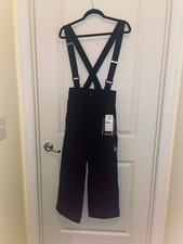 SPYDER NWT Boys Propulsion Pant Black, Size 12  130 MSRP 