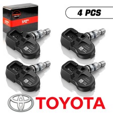 4pcs Tpms Genuine Tire Pressure Sensor 42607-33021 Oem Pmv-107j For Toyota Lexus