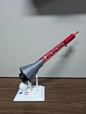 1:24 NASA Mercury-Redstone Launch Vehicle Rocket 3D Model Finished Painted