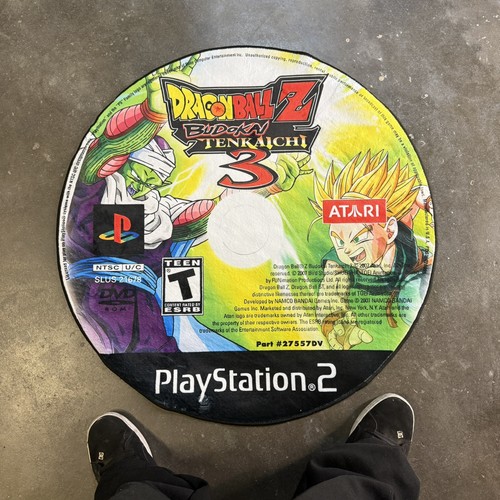 Dragon Ball Z Budokai Tenkaichi 3 PS2 Game Disc Mat Rug Anime Non-Slip ...