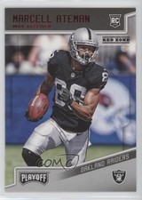 2018 Panini Playoff Rookies Red Zone Marcell Ateman #288 2u3