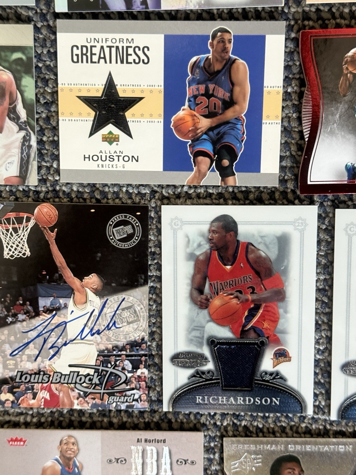27 Card Game Used Worn Jersey Relic Card NBA Basketball Lot Superstars view 8
