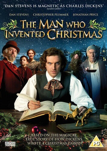 The Man Who Invented Christmas DVD (2018) NEW