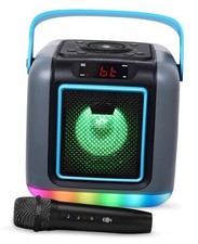 Karaoke System for Adults  Kids with Wireless Microphone, Cube Mini -