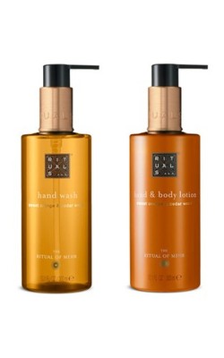 Rituals of Mehr Sweet Orange & Cedar Wood Hand Wash & Handlotion Duo 2 x 300ml
