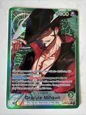 One Piece TCG Dracule Mihawk OP14-020 Alternate Art Leader Japanese Edition NM