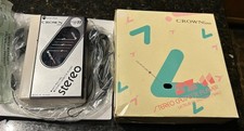 Crown Japan Stereo Cassette Player SZ-11 with Box Walkman