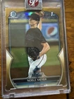 2023 Bowman Chrome Draft Noble Meyer 1st GOLD Parallel /50 Marlins 🔥⚾️🔥🔥