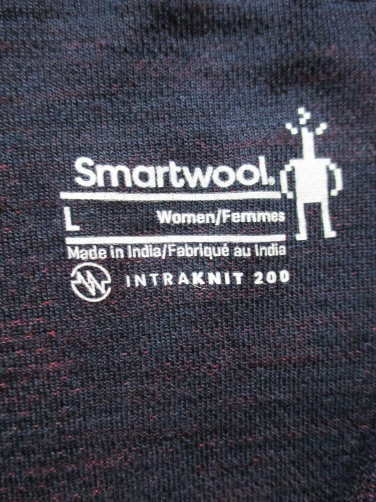 Smartwool Pullover Womens Large Red Intraknit 200… - image 7