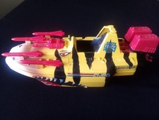 Vintage '86 Hasbro G.I. Joe Tiger Force Tiger Fish  Boat