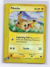 Pikachu 124/165 Expedition Base Set Pokemon Reverse Holo Heavily Played on eBay