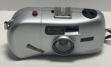 QUICKSHOT DI-4410 Point And Shoot 35mm Focus Free Mango Camera Untested W/case