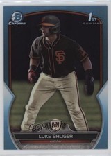 2023 Bowman Draft Chrome Sky Blue Refractor Luke Shliger #BDC-47 0a8d