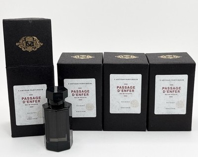 L Artisan Parfumeur Passage d Enfer Eau de Toilette Mini Fragrance Lot Of 4