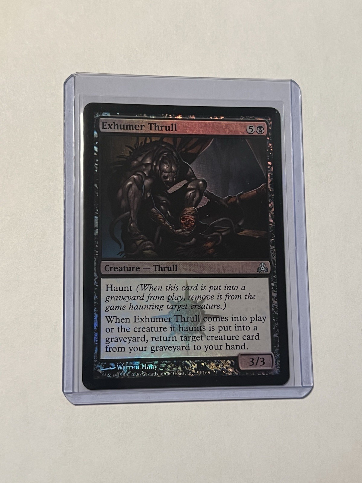 Exhumer Thrull Guildpact MTG Magic the Gathering Card