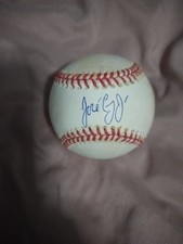 Jose Cruz Jr Autographed OALB Baseball Toronto Blue Jays