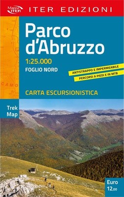 Iter Edizioni Parco d'Abruzzo. Carta escursionistica 1:25.000 (Map) (UK IMPORT)