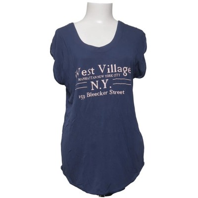 Melly & Co, T-shirt, Größe: M, Blau, Elasthan/Viskose, Print, Damen #YsN
