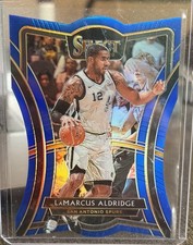2019-20 Panini Select - Premier Level LaMarcus Aldridge #153 Blue Prizm /249