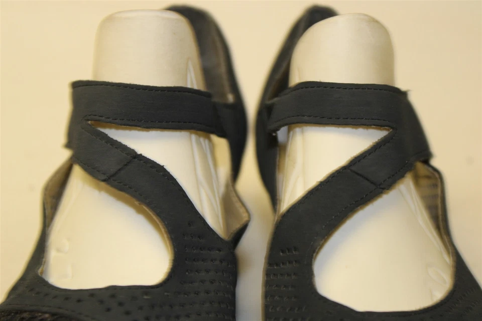 Rieker Two Strap Mary Janes Womens Size 9.5 41 Perf Nubuck Heeled Easy On Shoes - Image 3 of 4