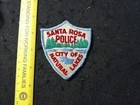 New Mexico City of Santa Rosa Police patch vintage 1960s cheesecloth defunct — photo 1