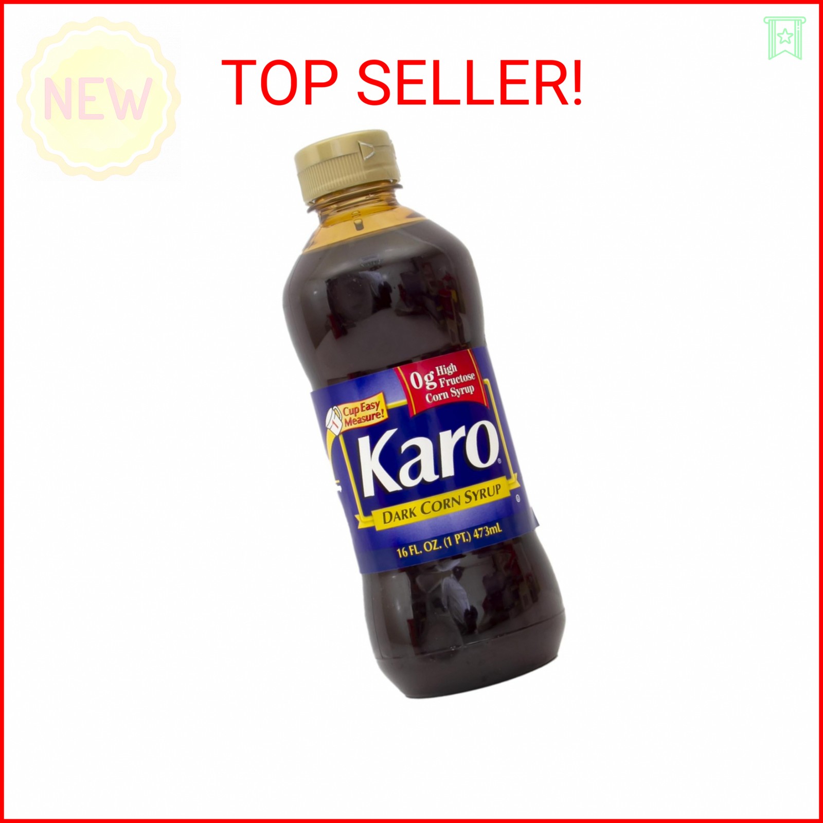 Karo Dark Corn Syrup, 16-Ounce (Pack of 4)