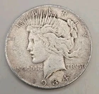 1934 Peace Dollar $1 - Philadelphia Mint