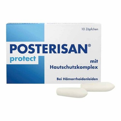POSTERISAN protect Suppositorien · 10 St · PZN 06494032
