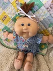 Vintage Cabbage Patch kids girl  baby doll CPK outfit Mattel