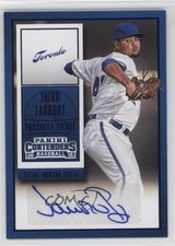 2015 Panini Contenders Prospect Ticket Blue Foil Jairo Labourt #22 Auto 8d2