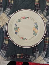 Corelle ABUNDANCE FRUIT 10 1/4" Dinner Plate, Sandstone Beige w/multicolor fruit