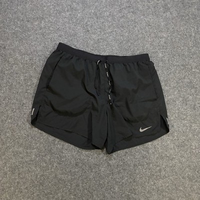Nike Flex Stride Running Shorts Men s Large Brief Lined Black 5  Inseam