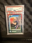Panini Donruss-Rated Rookie Drake Maye #379 Optic Preview Red & Green PSA 10 RC