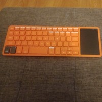 Kano Wireless Bluetooth Orange Keyboard W/ Touch Pad KC-KBR101