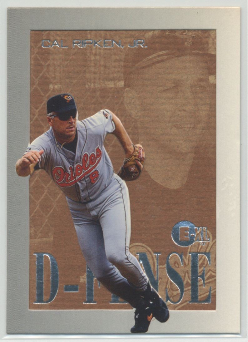 Cal Ripken Jr. 1996 E-Motion XL D-FENSE #8 Baltimore Orioles